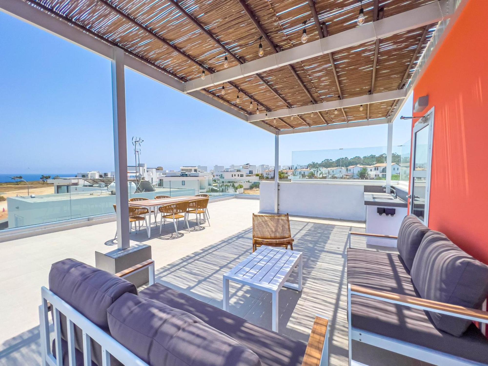 Geo Panoramic Villa +Pool +Game Room +Gym Protaras Exterior foto